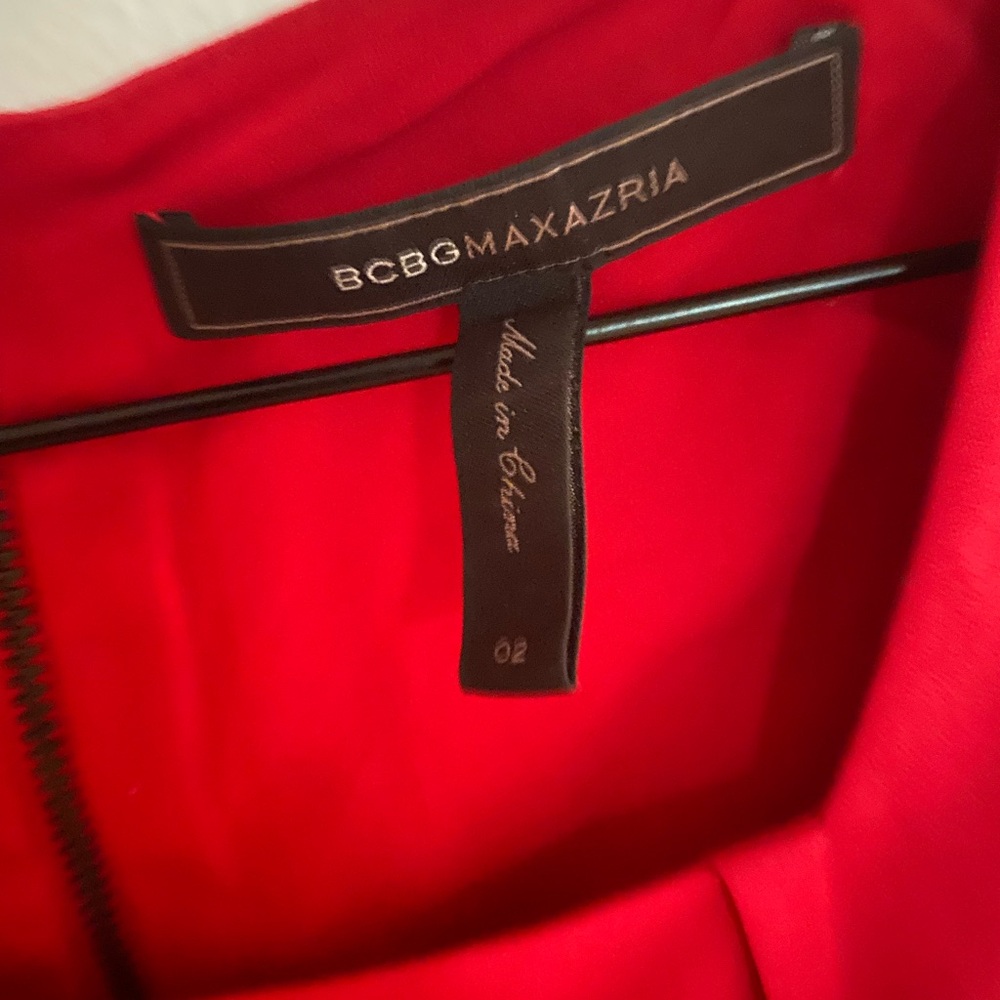 BCBG Red mini dress